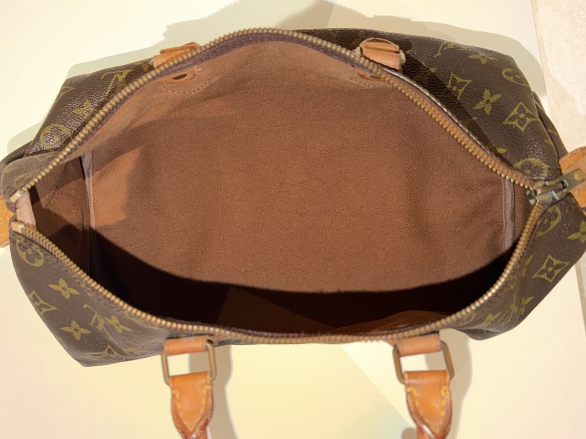 Louis Vuitton Taschen für Damen: Louis Vuitton Speedy 35 Browns Monogram – Gebraucht aus Igis von fz23_ 6