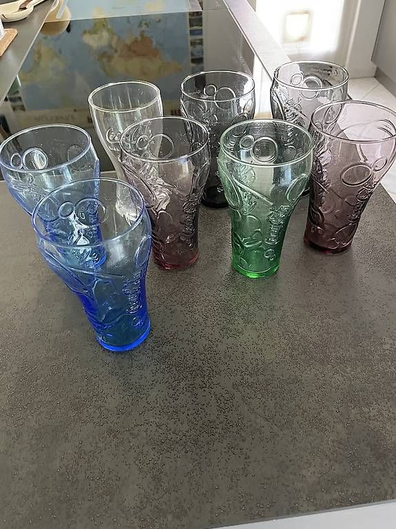 Verres: Gläser/  Coca Cola  – D'occasion à ossingen par franco057 1