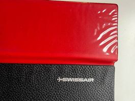 Porte documents, pochette Swissair