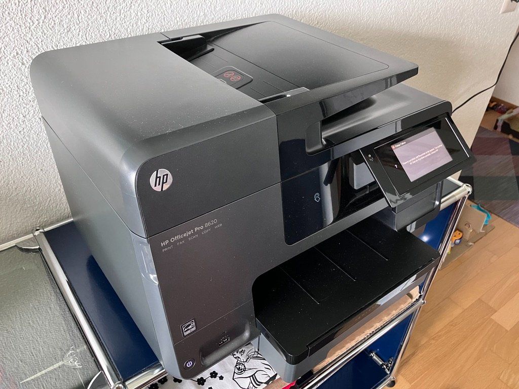 Hewlett Packard Drucker: Drucker HP Officejet Pro 8620 defekt – Defekt aus Fislisbach von Promo 4