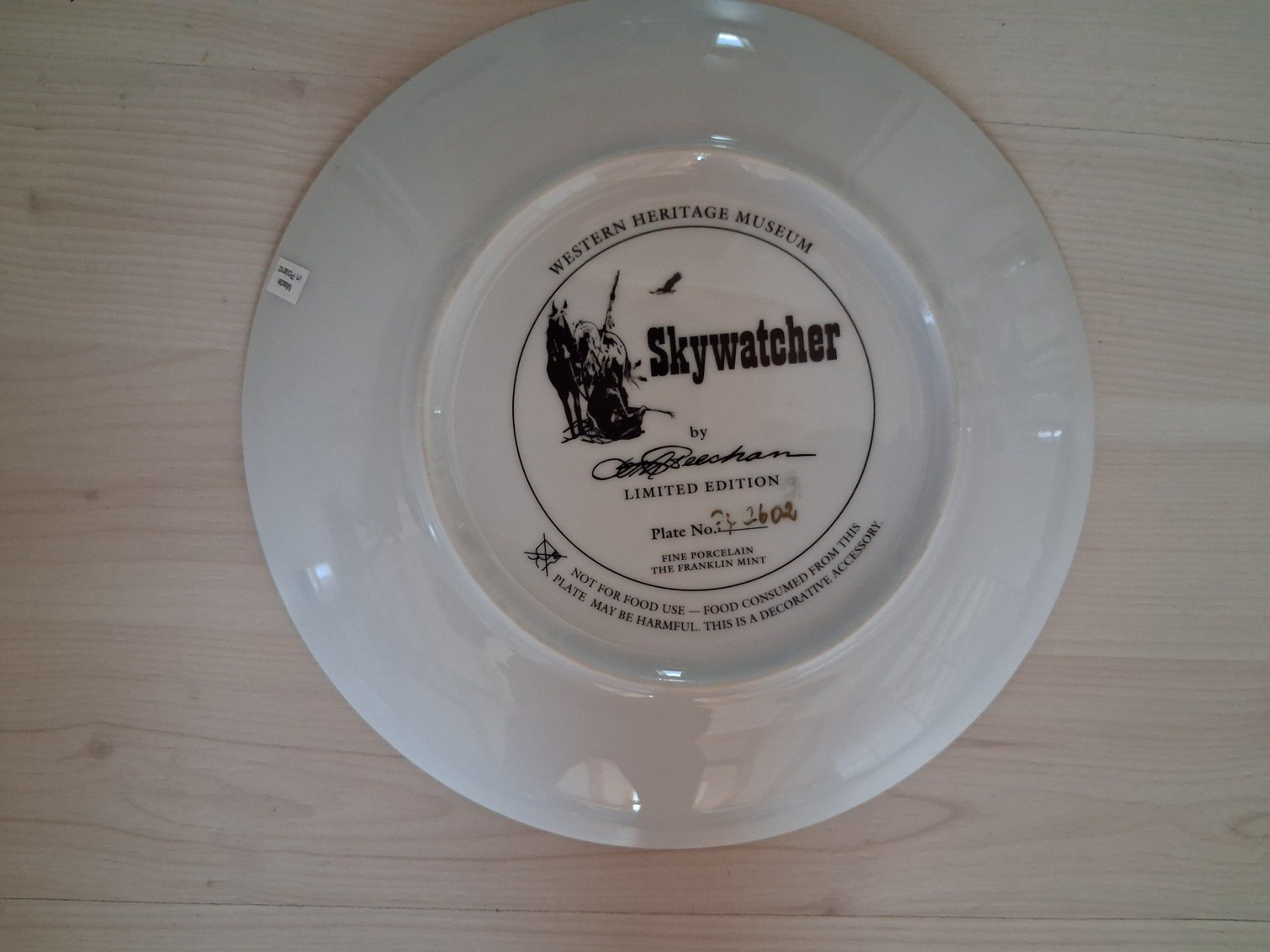Piatti: SAMMELTELLER INDIANER SKYWATCHER – Nuovo (secondo la descrizione) da langnau venduto da Santos1411 1