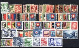 Sammlung Pro Juventute komplett, ab 1913-1931, ungebraucht