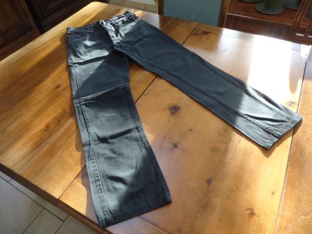 Pantalon garçon coton noir - 158 - 13 ans