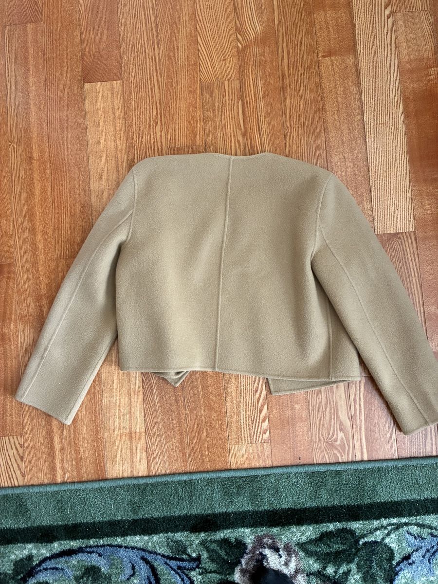 Theory Jacken: Theory New Divide Wool & Cashmere Crop Jacket – Gebraucht aus Münchenstein von B771 8