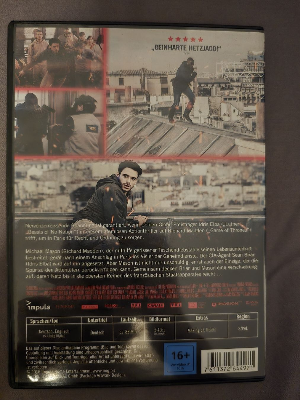 Tutti i DVDs: DVD - Bastille day – Usato da Zug venduto da nic_wlj8 1