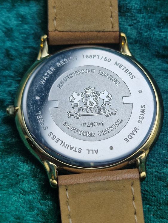 Montre Festina F20001 Vintage - Modèle Rétro Rare, Occasion Très Bon état, Unisexe