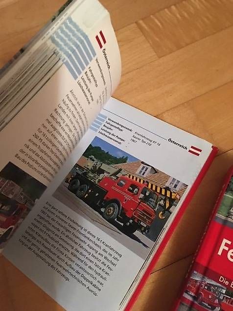 Libri: 2 x Feuerwehr - Bücher – Nuovo (secondo la descrizione) da Gossau SG venduto da scania1509 1