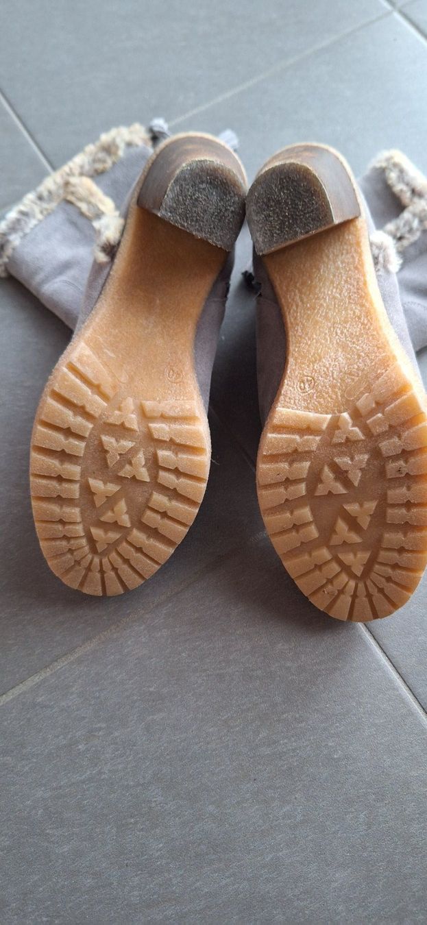 Maddison Scarpe da donna: bottine grise / graue Stiefelette – Nuovo (secondo la descrizione) da Lussery-Villars venduto da pousinete02 4