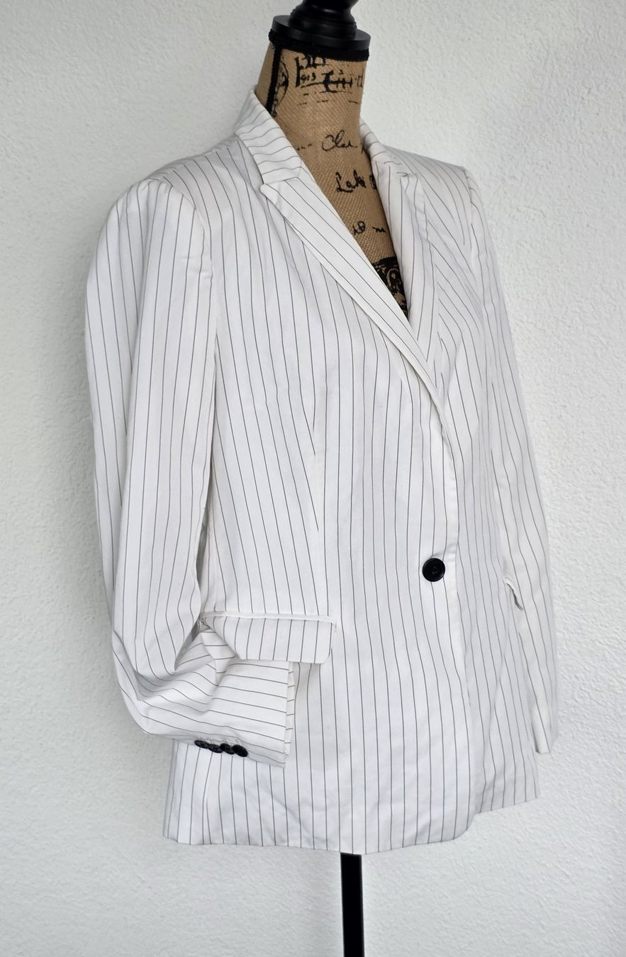 Giacche: Blazer mit Nadelstreifen, elegant ,Gr. M – Usato da Rheinsulz venduto da Gilea