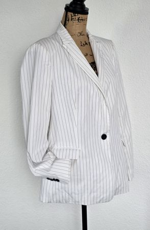 Blazer mit Nadelstreifen, elegant ,Gr. M