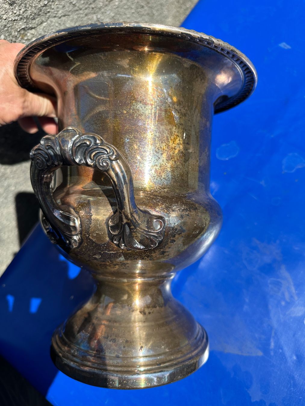 Sonstiges: Vintage Champagerkübel versilbert – Gebraucht aus Zürich von atlantis77 7