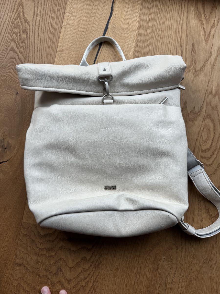 Zwei Zaini: Weisser Rucksack gebraucht – Usato da Spiez venduto da Kasimir71 1