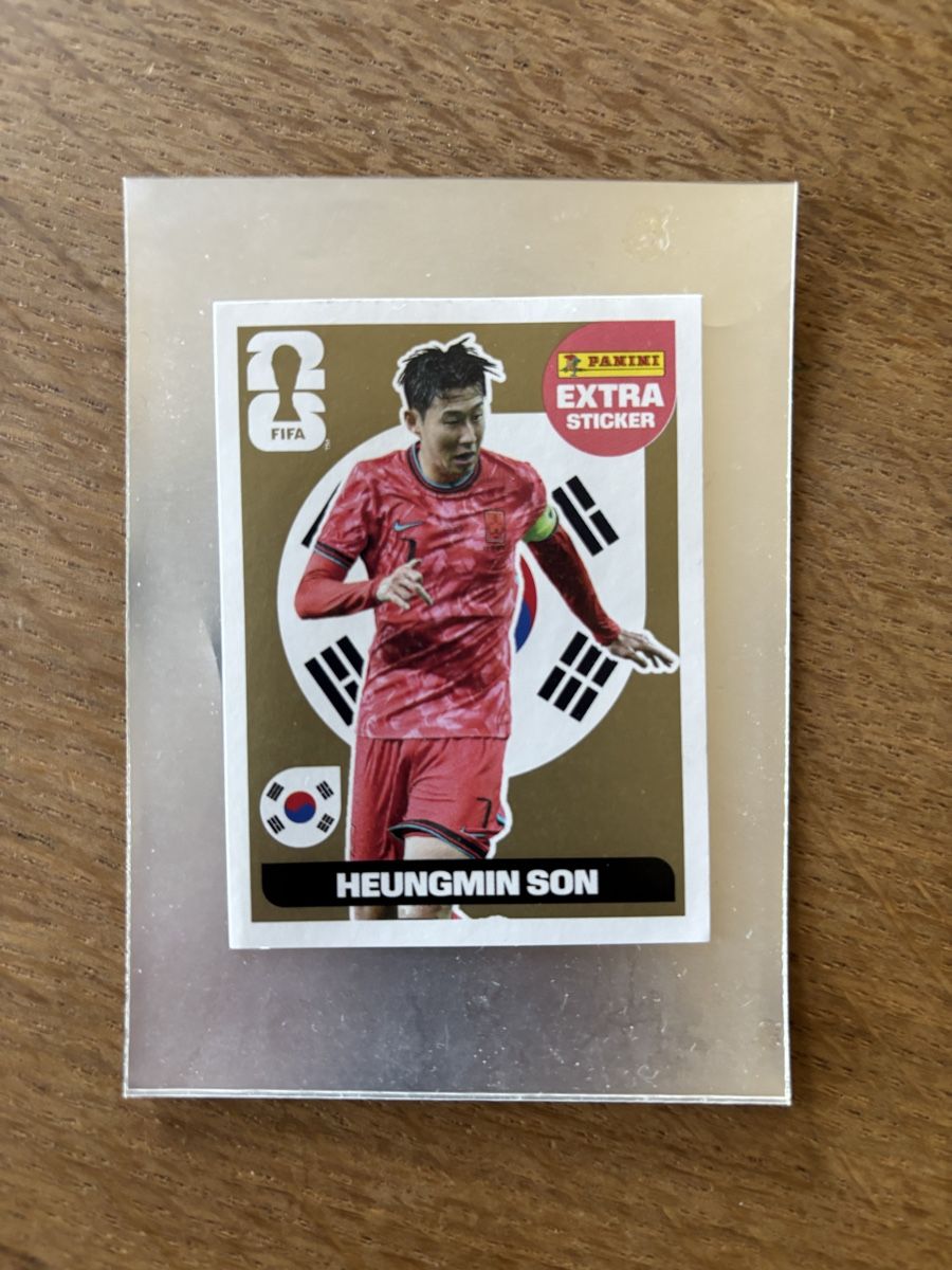Panini Carte collezionabili: Panini Extra Goldsticker Heungmin Son – Nuovo (secondo la descrizione) da Bellmund venduto da Bietu