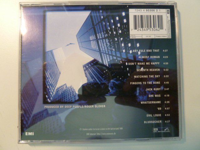 CD: Deep Purple - Abandon  (vergriffen) – Usato da Au ZH venduto da sikoku 2