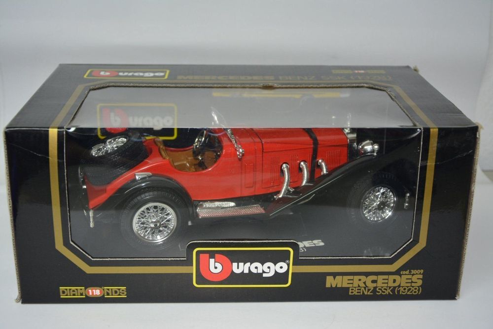 Roue Continental 30x5 – Pièce Miniature Pour Mercedes Benz SSK 1928 1/18 Burago – Occasion