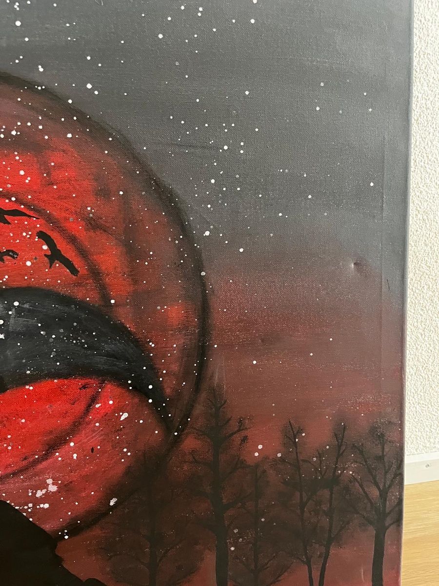 Dipinti: Gemälde Naruto Sharingan Itachi 90x70 – Usato da Zürich venduto da JasminNebl 3