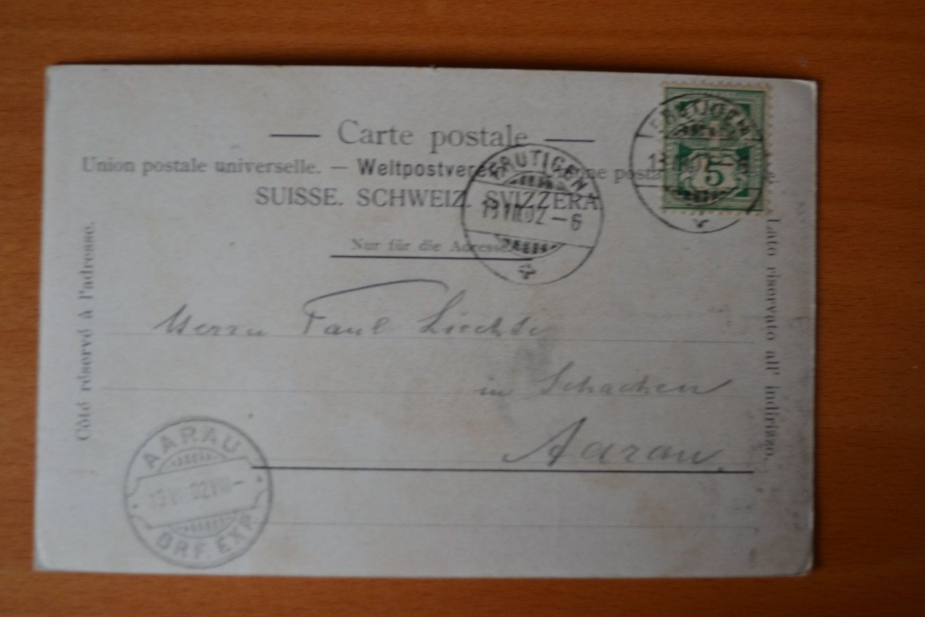 Cartoline postali: AK Kandersteg mit Blümlisalp – Usato da Beinwil am See venduto da kajak55 1