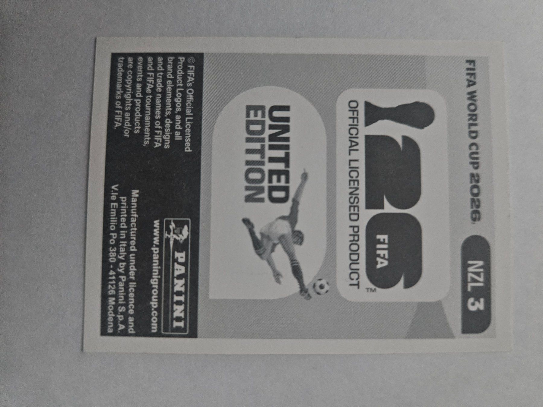 Panini Sammelbilder & Trading cards: NZL 3 – Gebraucht aus Würenlingen von Dinli 1