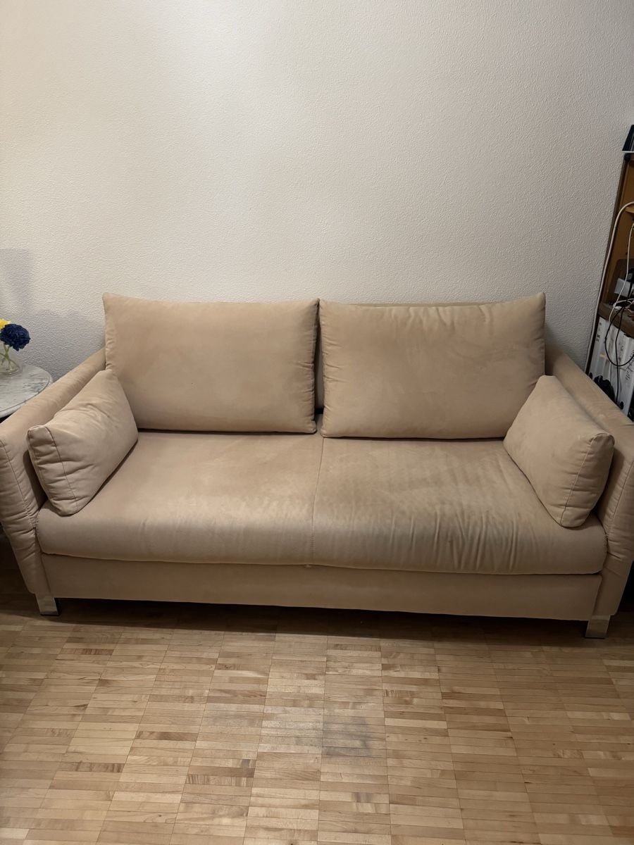 Divani: Bettsofa aus Alcantara – Usato da Zürich venduto da morgarten09 1