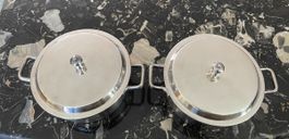2 Originale Wellner Silber Pfänchen