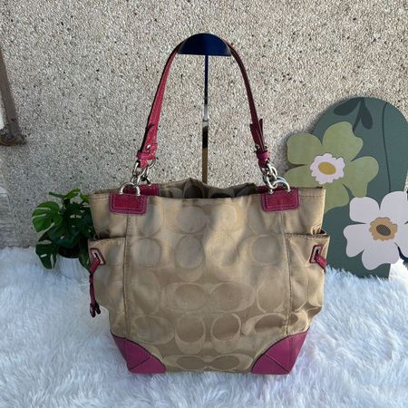 Coach Tasche, Handtasche, Top Zustand, Pink Detail!