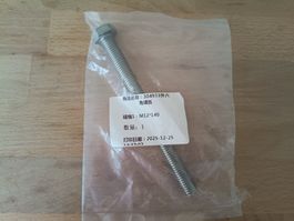 Bolzen M12 * 140 Sechskantkopf