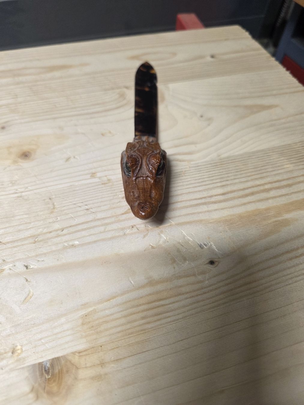 Autres fournitures de bureau: Brieföffner Krokodil  antik Vintage – D'occasion à Trimmis par leonidas3 2