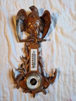 Adler Barometer: Brienzer Schnitzerei um 1890/1900