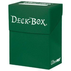 Altro in Decorazioni & Accessori: Ultra-Pro Solid  Deckbox NEU! Dunkelgrün – Nuovo e nell'imballaggio originale da Matzendorf venduto da SwissMagicKarten