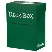 Ultra-Pro Solid  Deckbox NEU! Dunkelgrün