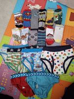 Unterhose(100)/ Socken(27-28) für junge gute Zustand 