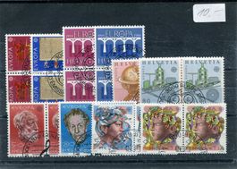 1982-86 FW Europamarken im Paar mit ET-O