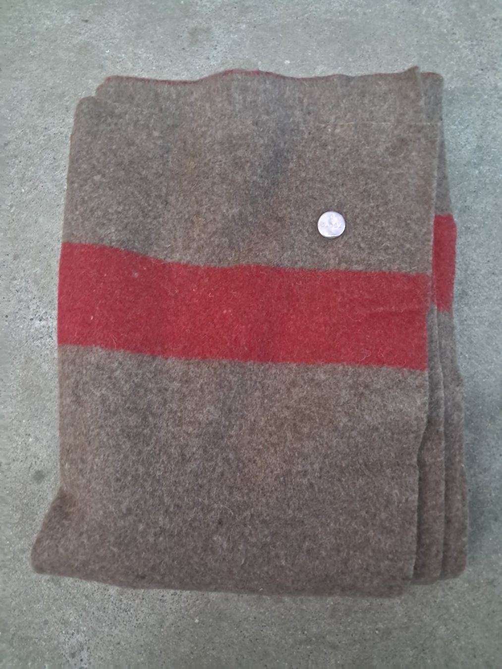 Schweizer Armee Coperte: Original Schweizer Armeedecke, Militärdecke, Wolldecke – Usato da Zürich venduto da Lia107 2