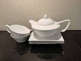 Designer-Teeservice «Lart du thé» by Royal Porcelain 