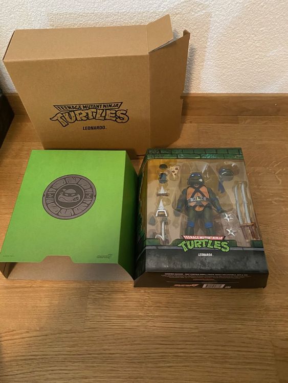 Super 7 Teenage Mutant Ninja Turtles Komplette Wave 2 Neu Und 