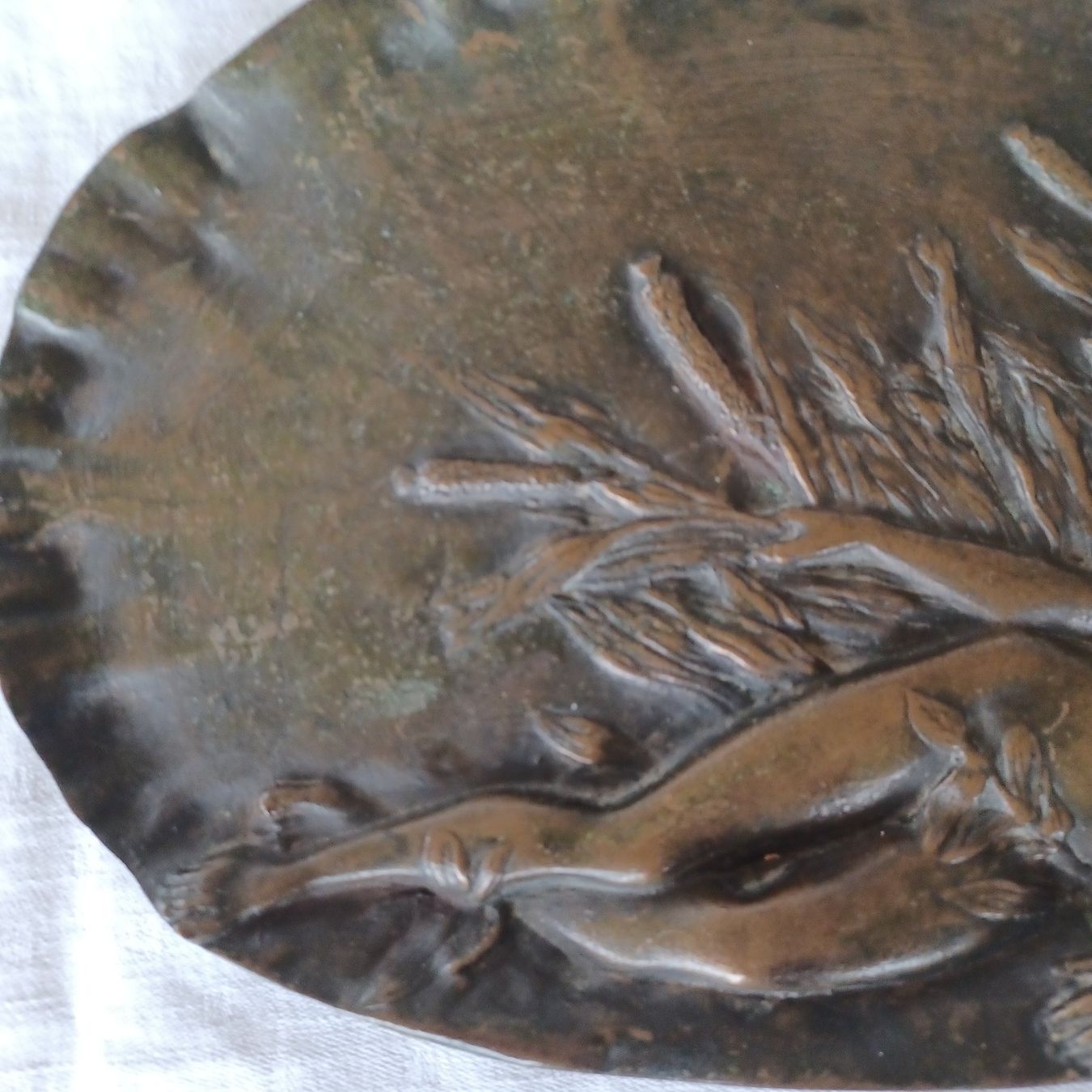 Skulpturen & Statuen: Schale Bronce Jugendstil Motiv – Gebraucht aus Abtwil SG von luupsy 2