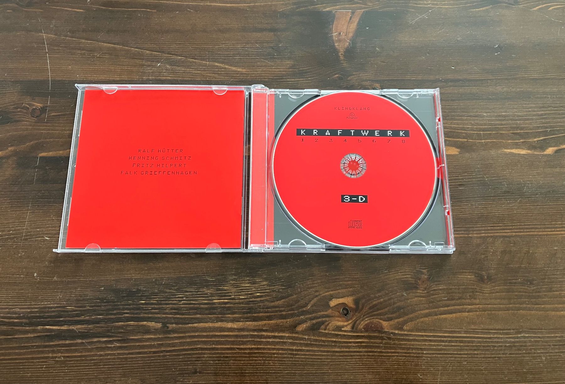 CD: KRAFTWERK - 12345678 – Usato da steffisburg venduto da Dstauffer 1