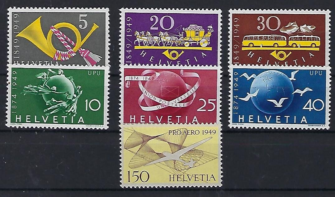 Tutti i francobolli: 1949 Werbemarken + Flugpost postfrisch **  15334 – Usato da Lunden venduto da Animus999