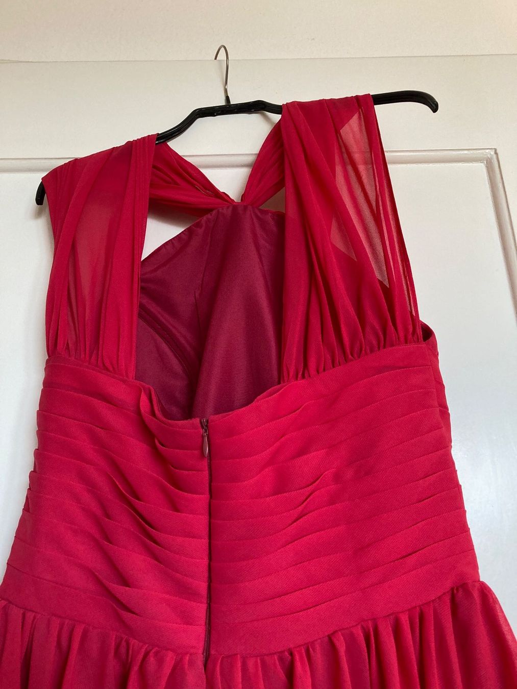 Vestiti: Vintage Rotes Cocktailkleid/Abendkled – Usato da Zürich venduto da onuba 6