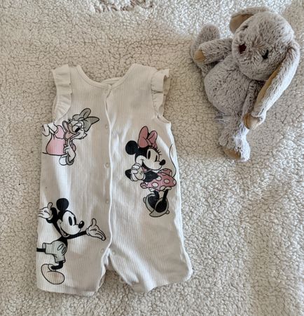 Kurzarm Strampler/Jumpsuit / Pyjama Gr. 74