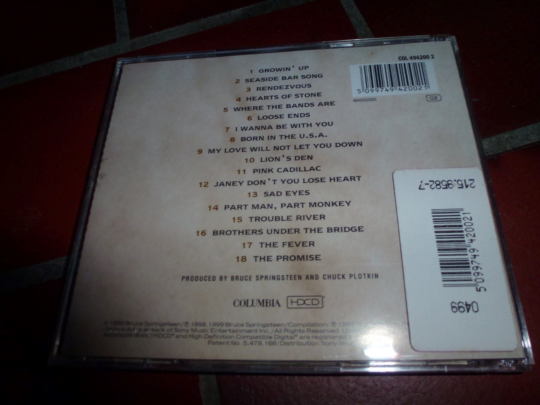 CD: Bruce Springsteen - 18 Tracks CD – Usato da Olten venduto da Disc-Ausverkauf 1