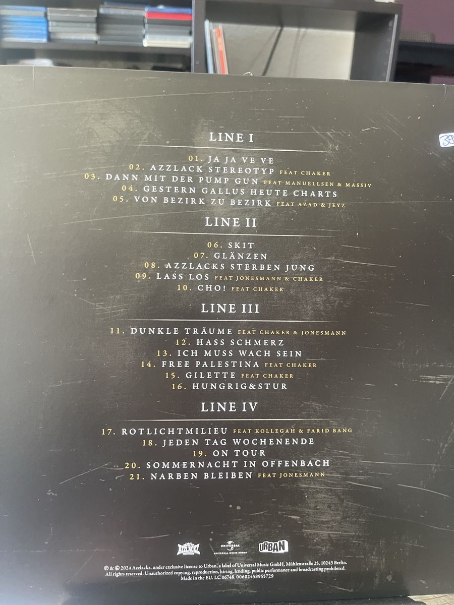 Dischi in vinile: Haftbefehl / Azzlack Stereotyp  – Nuovo e nell'imballaggio originale da Dagmersellen venduto da stonefinger 1