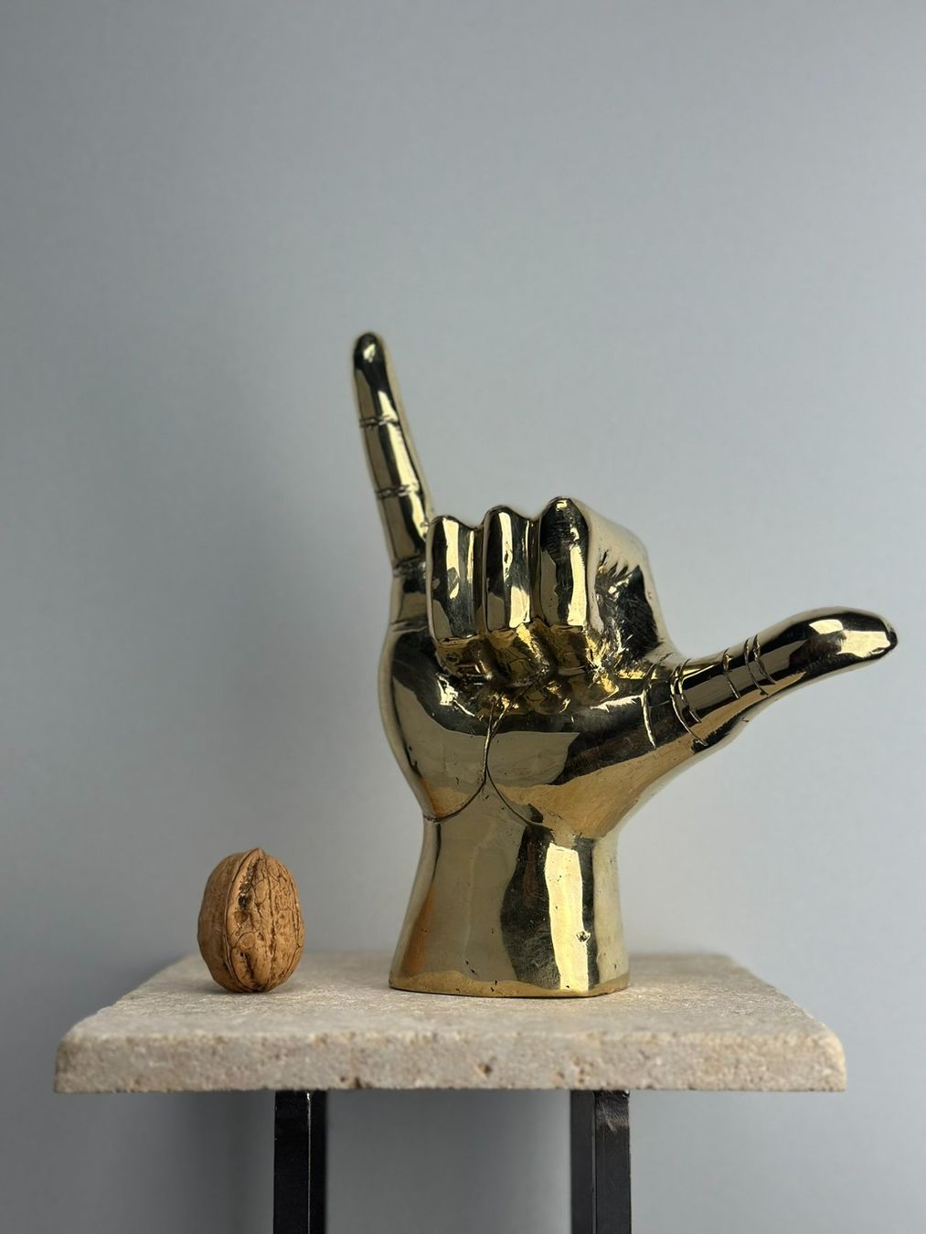 Skulpturen & Statuen: Sculpture de Main Shaka en Bronze Doré – Gebraucht aus Lausanne von Toko_Lausanne 2