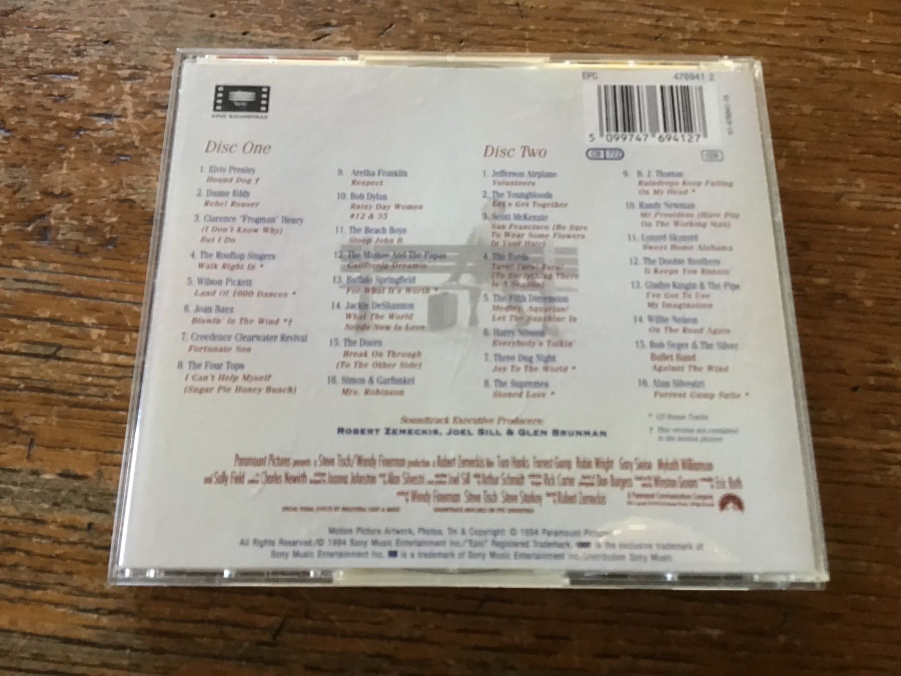 CD: 2 CD Forrest Gump The Soundtrack – Usato da Fully venduto da Ruby97 3