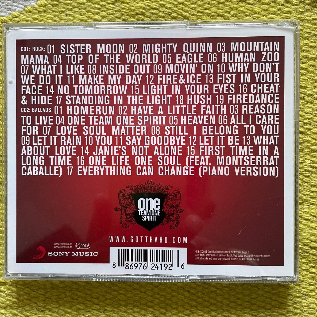 CD: GOTTHARD-2CD THE VERY BEST – Usato da Rorschacherberg venduto da CD-Roli 1