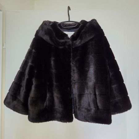 FAZ NOT FUR veste short Swinger noire