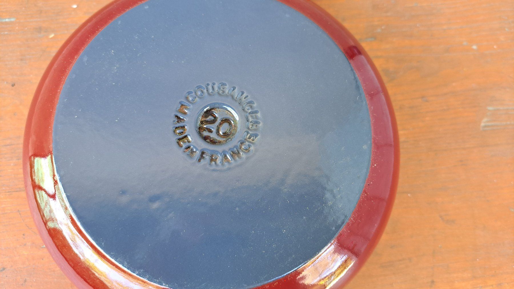 ANCIEN CAQUELON À Fondue LE CREUSET en Fonte EUR 10,00 - FR