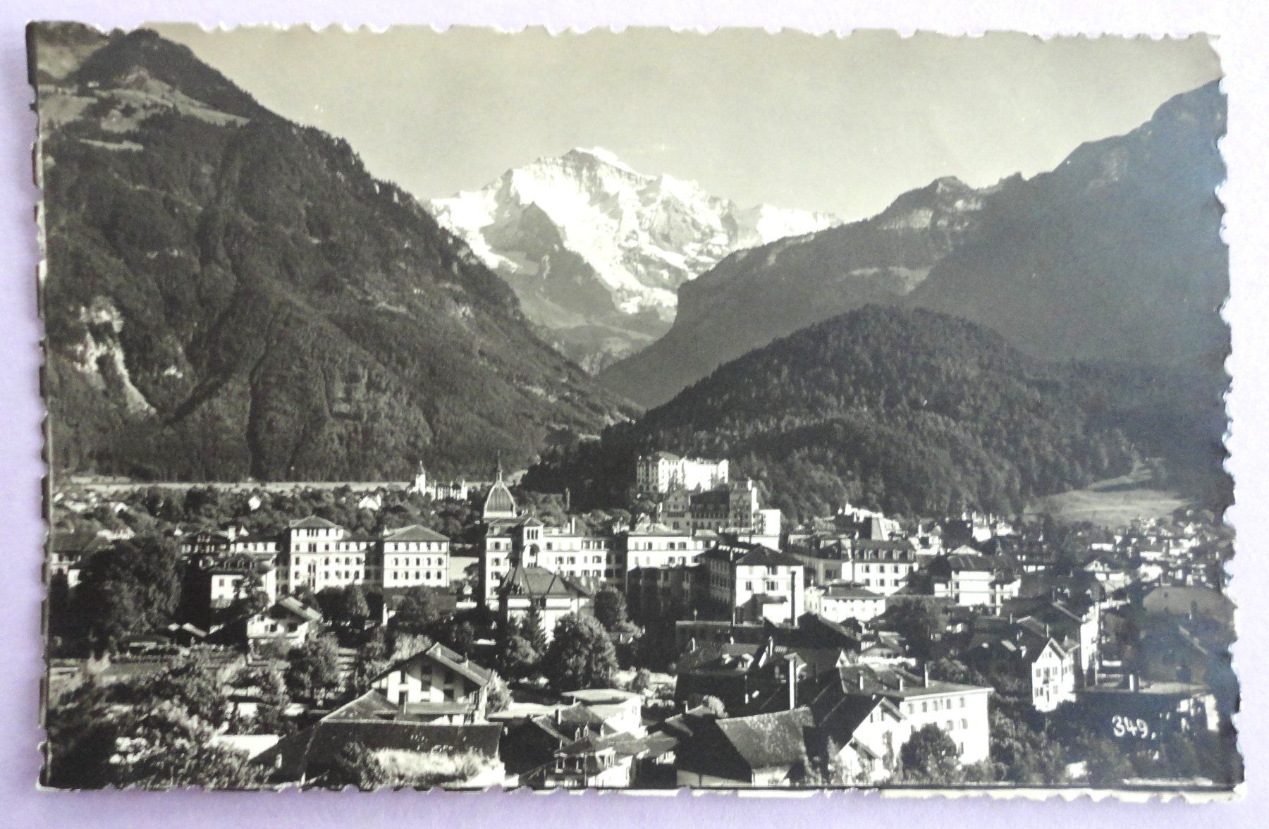 Cartoline postali: Interlaken - Die Jungfrau – Usato da Fétigny venduto da Billy2miny