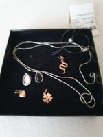 Silberkette (45cm) mit Anhänger, Modeschmuck, Neue