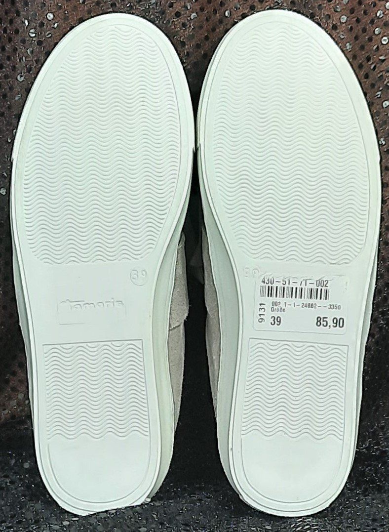 Tamaris Scarpe da donna: TAMARIS Leder Cur Halbschuhe Beige Gr.39 – Nuovo (secondo la descrizione) da Seuzach venduto da VT-Collections2 6